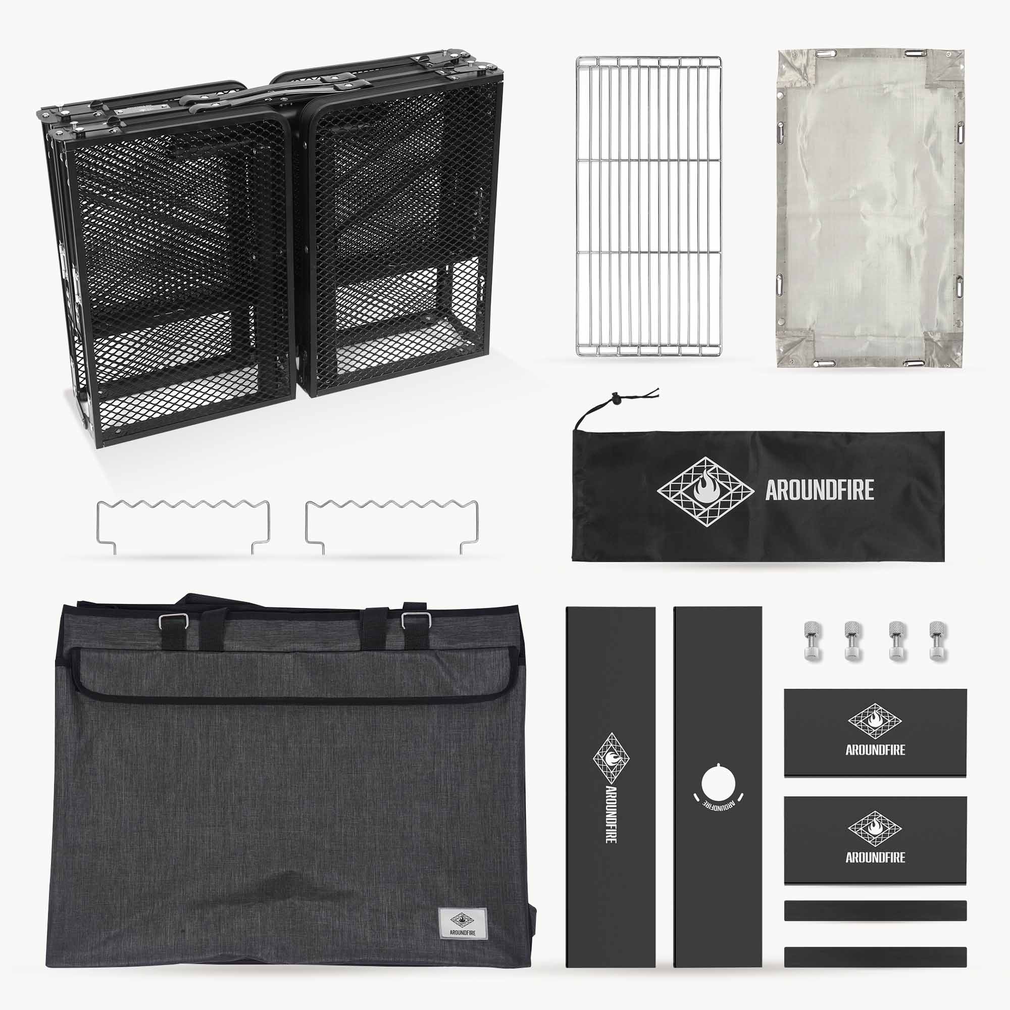 AroundFire Basic Setの付属品一式