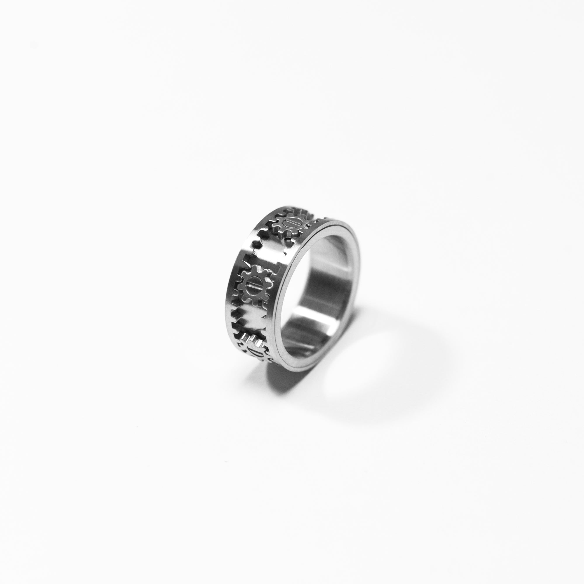 Kinekt Gear Ring 歯車が実際に回るステンレスの指輪