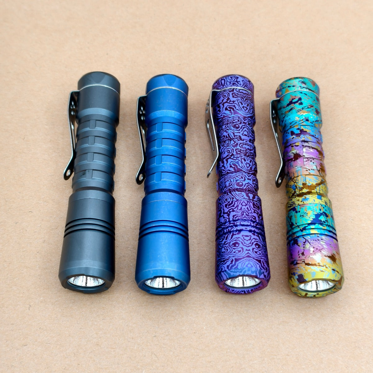 ReyLight チタン アノダイズの4本